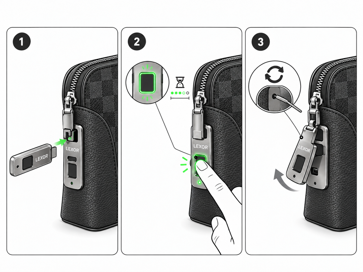 Electronic key illustration